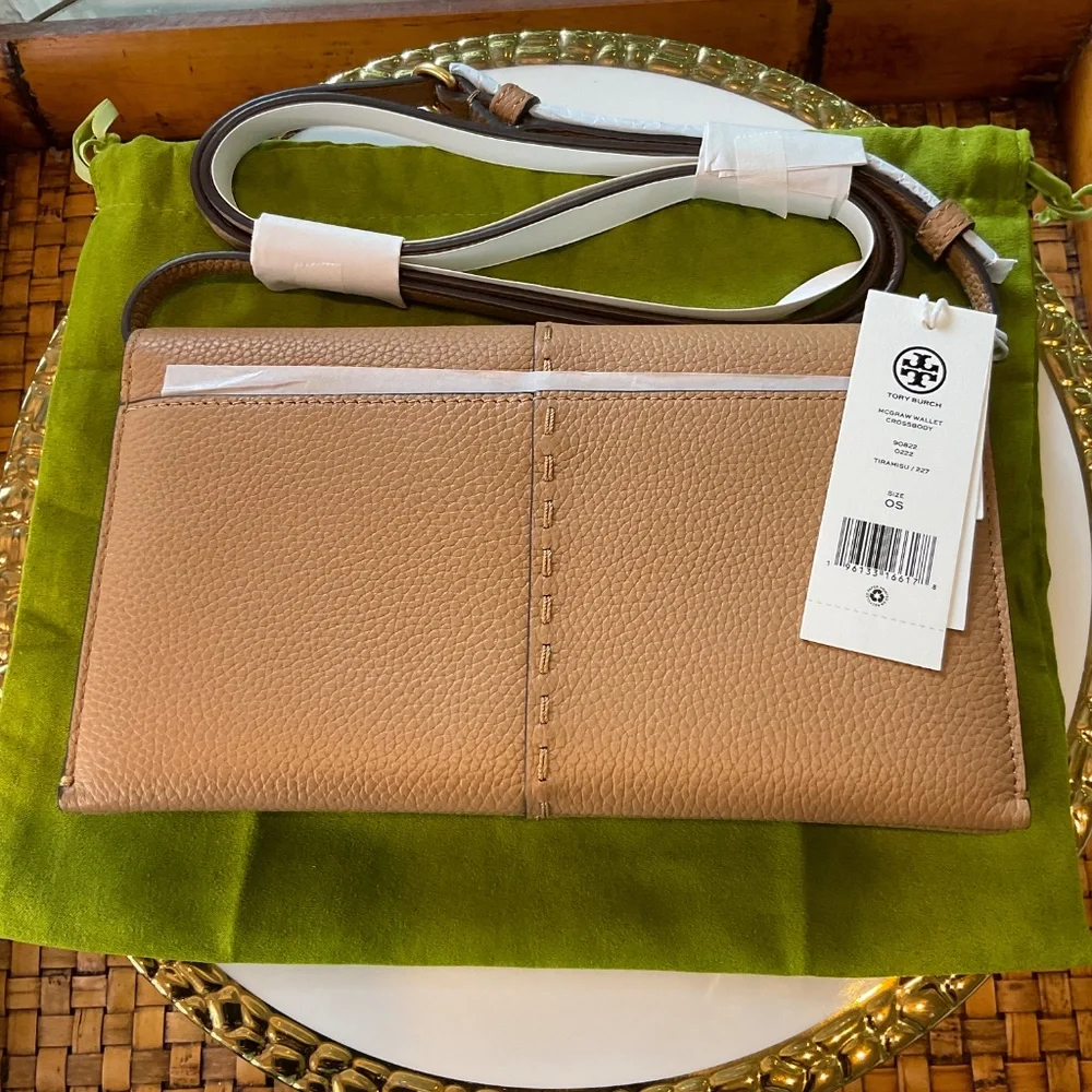 NWT TORY BURCH McGraw Wallet Crossbody